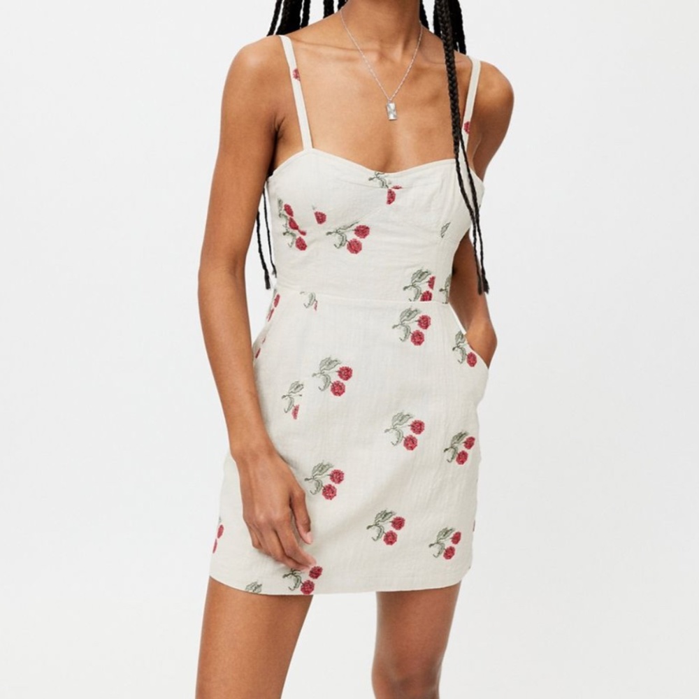 Urban Outfitters Sweet On You Cherry Dress